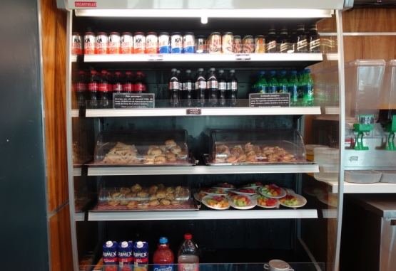 original_Cancun_Airport-Mera_Business_Lounge_Review-Sandwiches-Fruit-Drinks